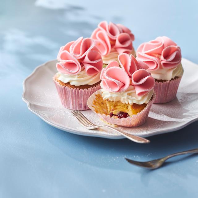 Princess cake muffins