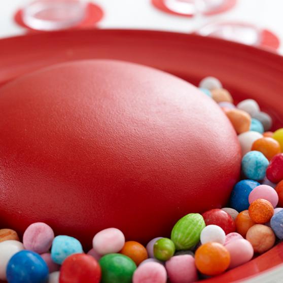 Bowling ball cake
