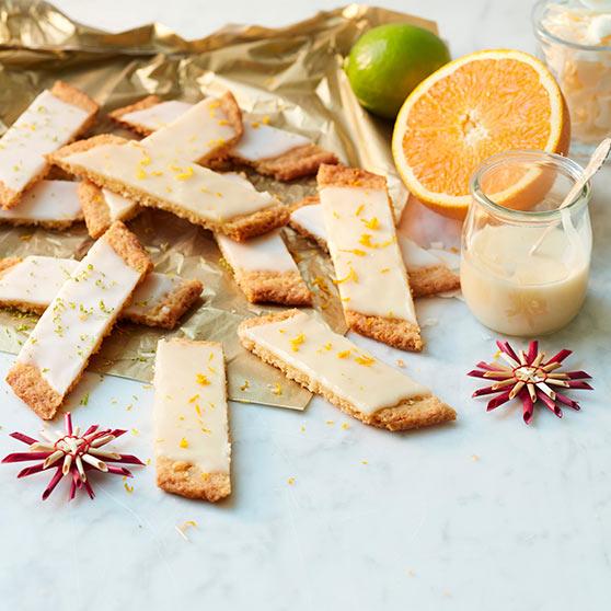 Coconut Cookie Slices