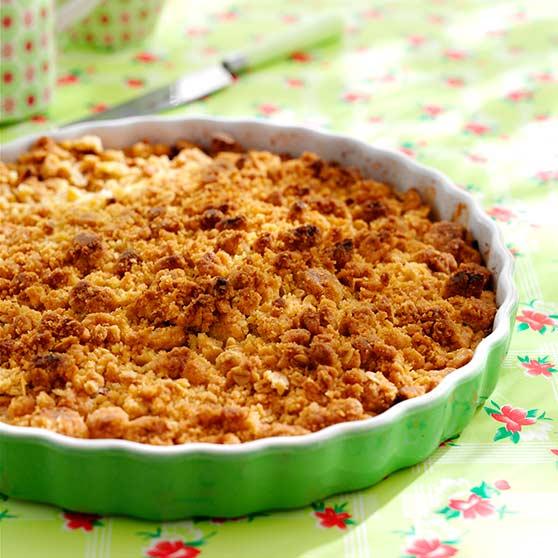 Scandinavian fruit crumble