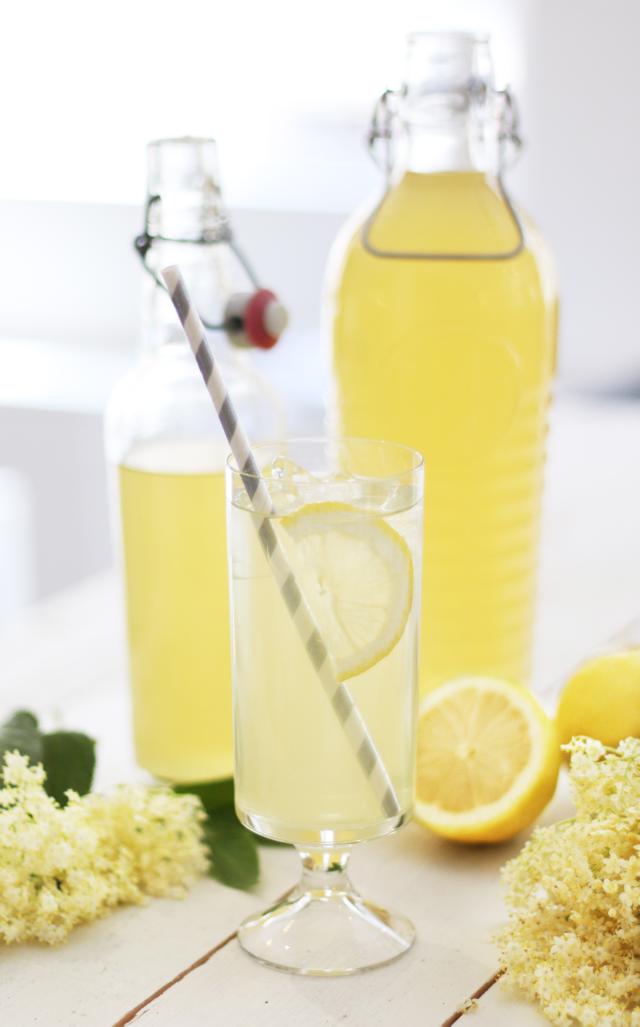 Elderflower cordial