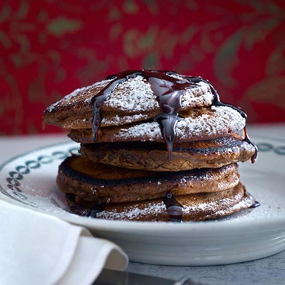 Gingerbread pancakes