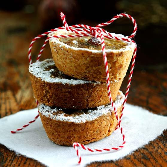 Mulled wine tartlets