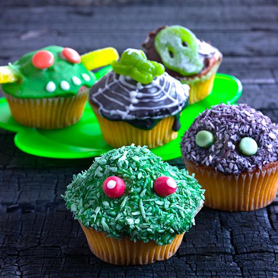 Halloween muffins