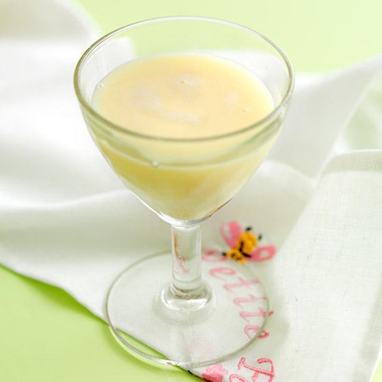 Home-made egg liqueur