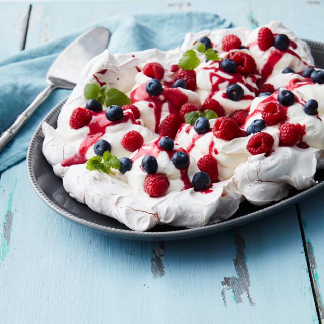 Vadelmapavlova