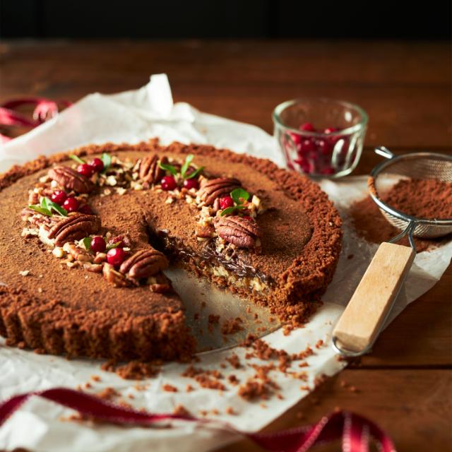 Pecan toffee pie