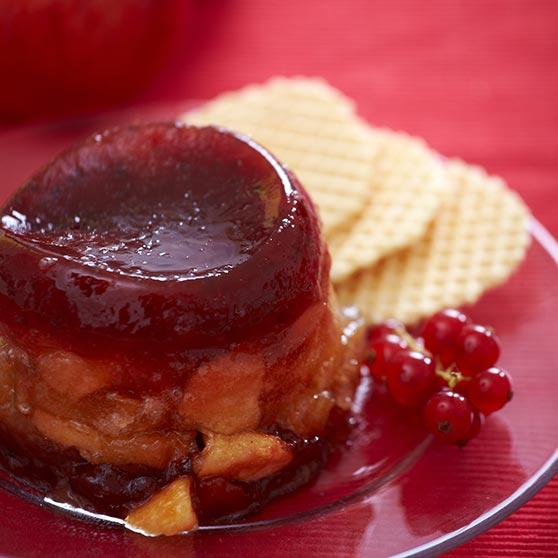 Redcurrant and apple jam