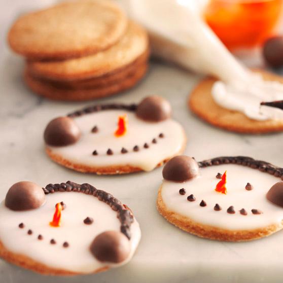 Snowman cookies