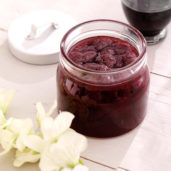 Balsamic strawberry jam