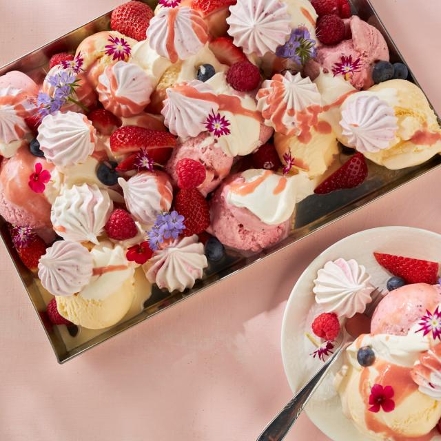 Summer meringue sviss