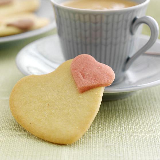 Shortbread hearts