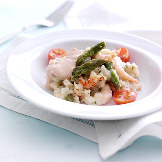 Shellfish risotto