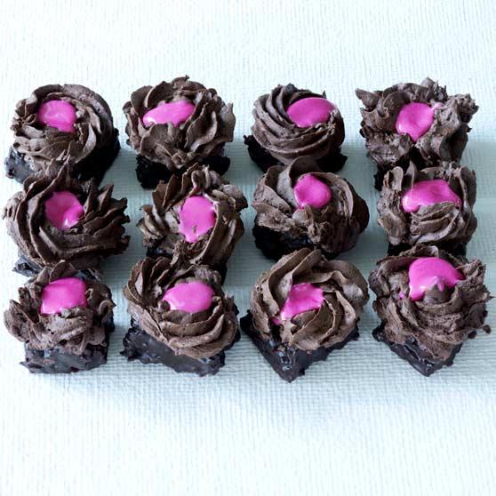 Chocolate truffle cakes