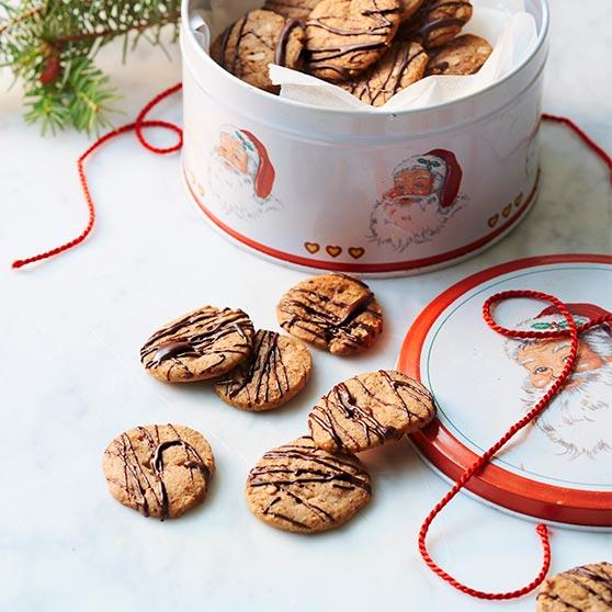Gluten-Free Gingerbread Thins