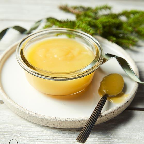 Lime and ginger curd