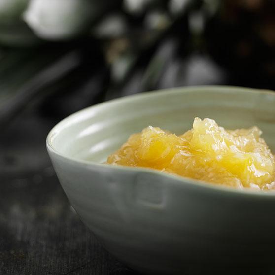 Pineapple, coconut and rum marmalade